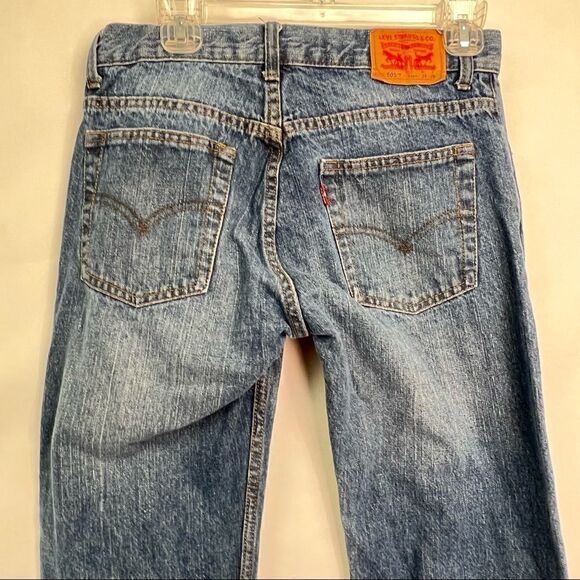 Levi’s Wedgie Skinny Jeans Button Fly Frayed Hem - Picture 9 of 14